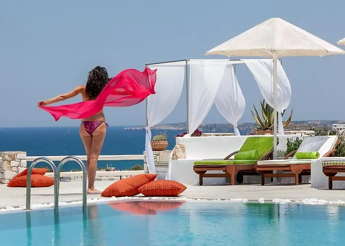 ヴィラ Luxury Paros 1 Bedroom Vrachian Earth Private Jacuzzi *