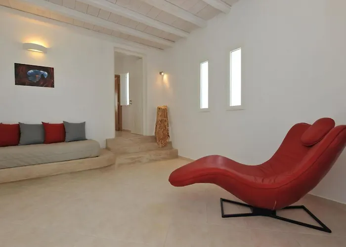 Villa Luxury Paros 1 Bedroom Vrachian Earth Private Jacuzzi Protorgia